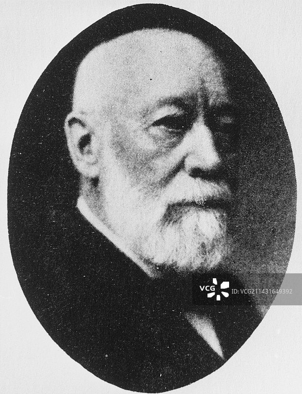 约翰·韦斯利·海厄特，美国发明家图片素材