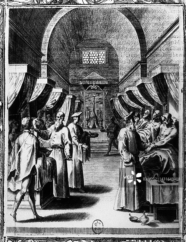 马耳他医院骑士团病房图片素材