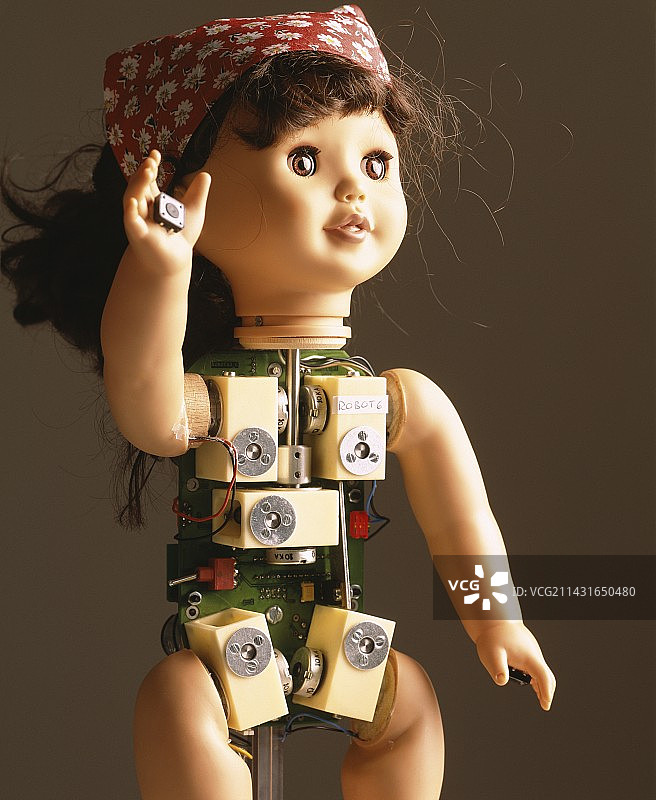 机器娃娃图片素材
