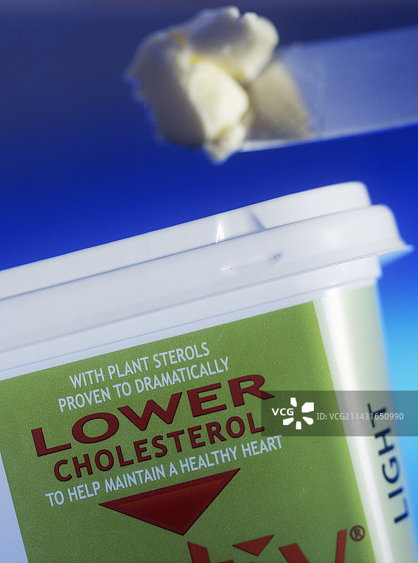 富含甾醇的人造黄油图片素材