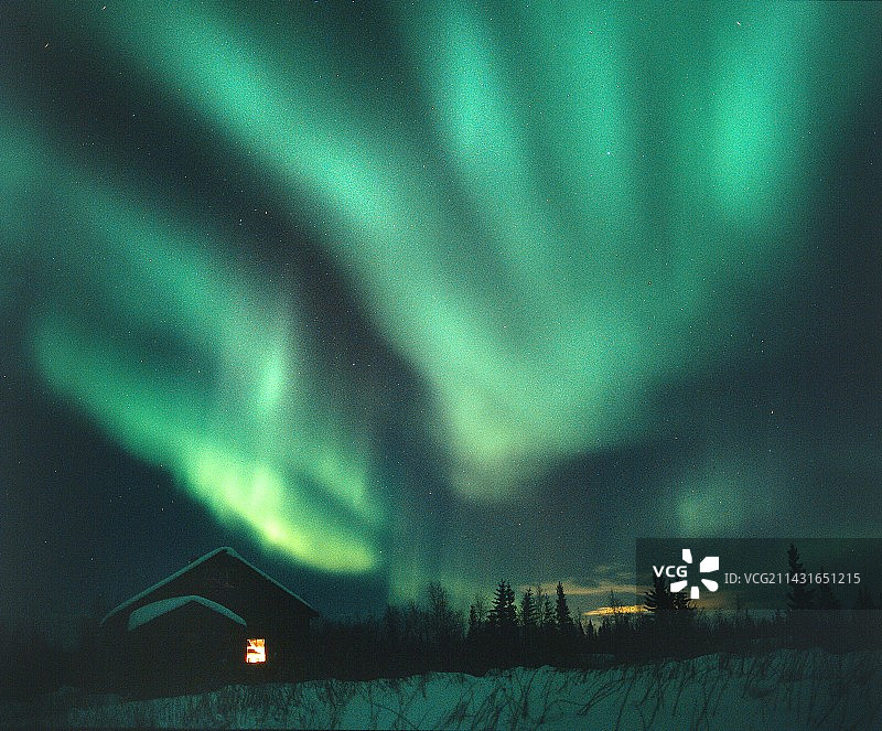 北极光图片素材