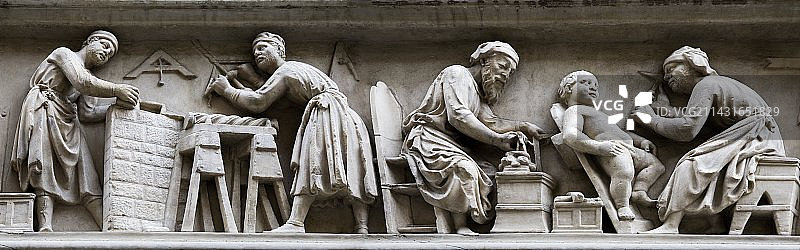 中世纪石匠图片素材