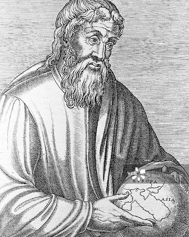 斯特拉波，希腊地理学家图片素材