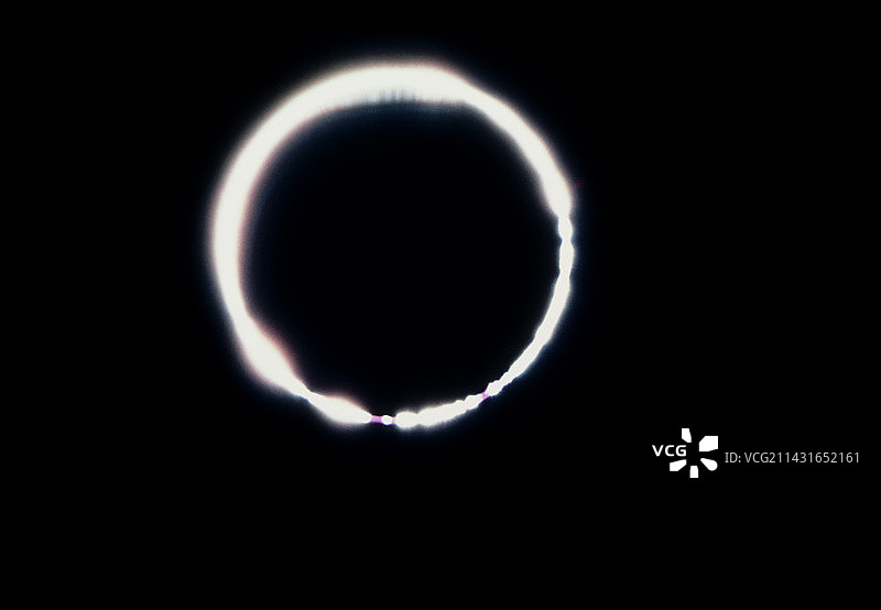 1984年5月的日环食图片素材