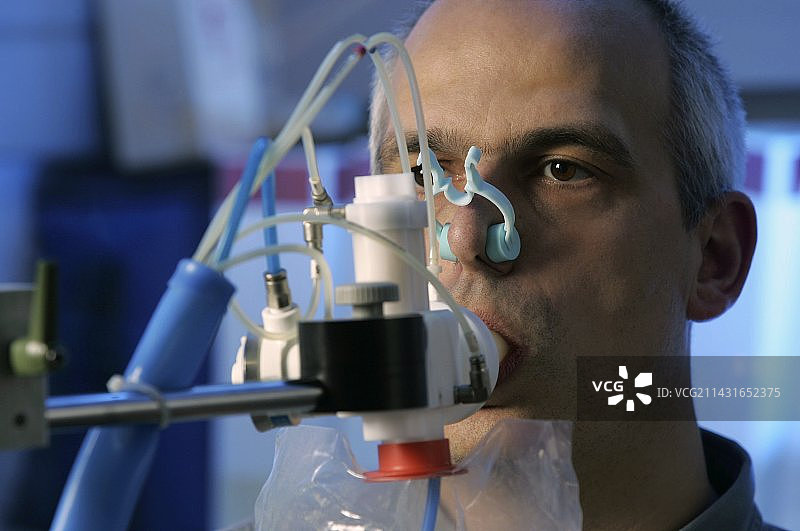 呼吸功能测试图片素材