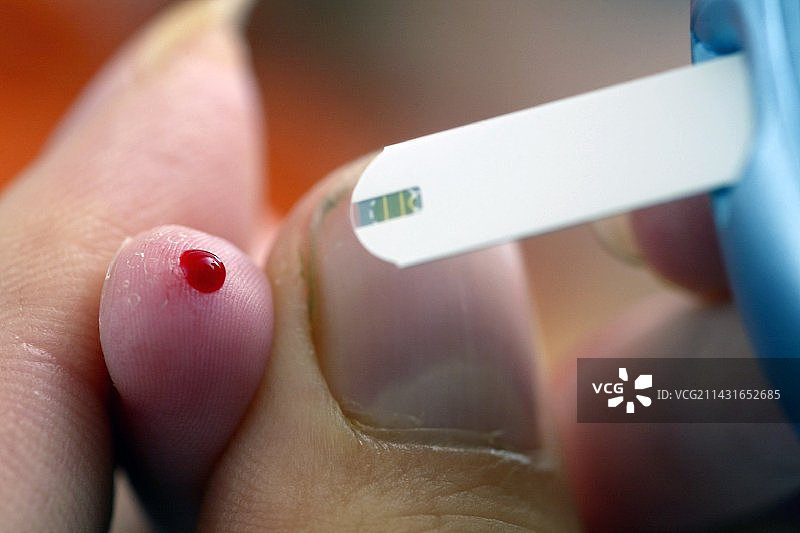 血糖测试图片素材