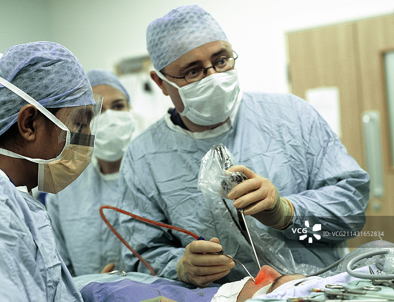 鼻息肉手术图片素材