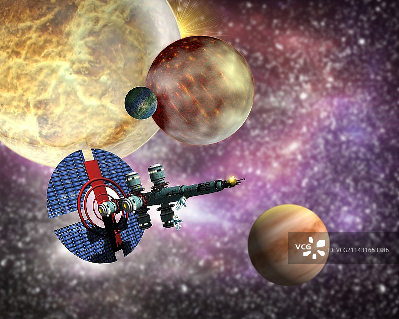 空间站图片素材