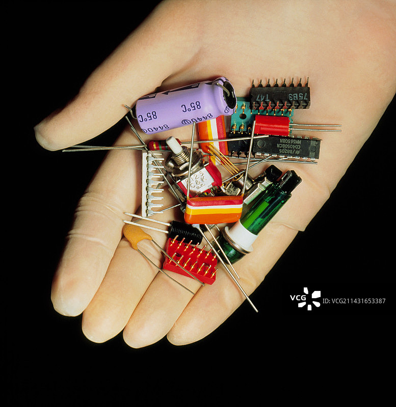 电子元件集合图片素材