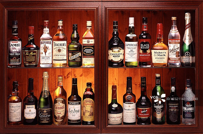 饮品柜图片素材