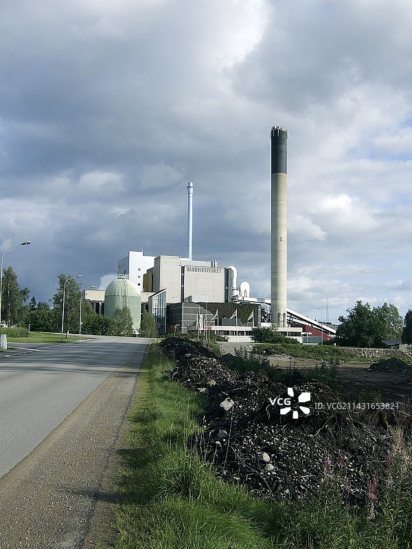 生物质供热发电厂图片素材