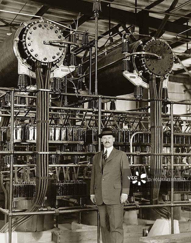 亚历山大森和无线电发射器图片素材