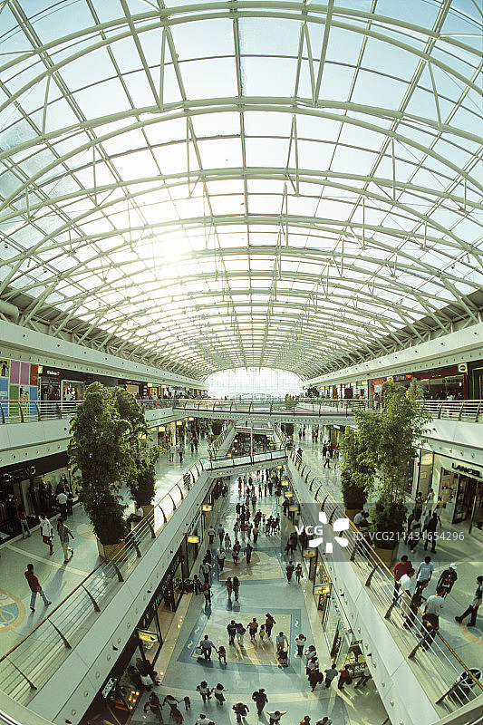 购物中心内部图片素材