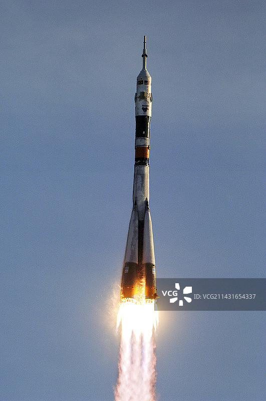 2006年3月联盟TMA-8任务发射图片素材