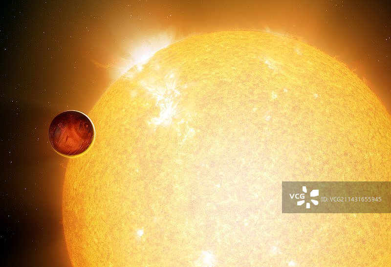 外星行星系统艺术作品图片素材