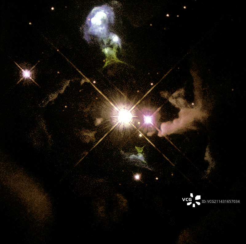 赫比格-哈罗天体32图片素材