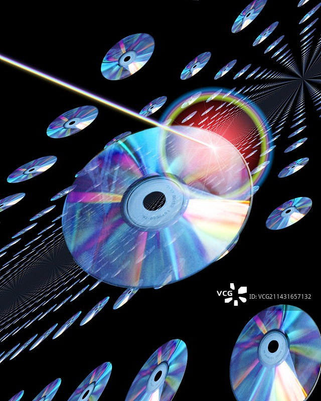 蓝光光盘图片素材