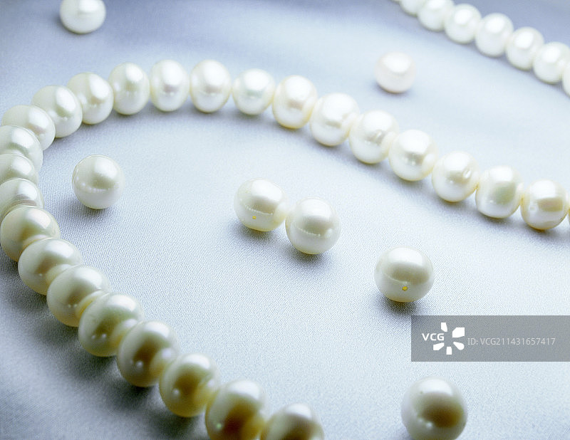 珍珠项链图片素材