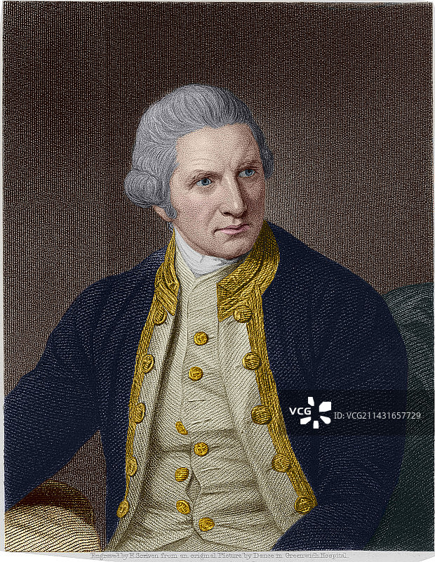 詹姆斯·库克船长图片素材