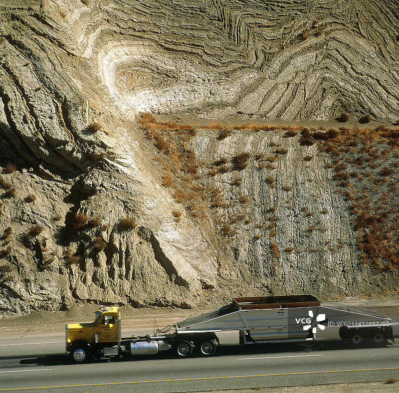 圣安地列斯断层图片素材