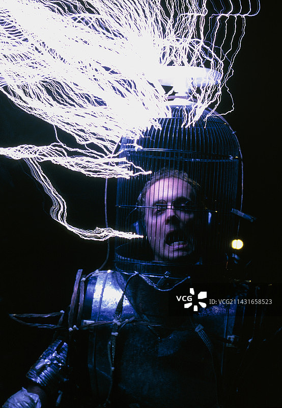 人工闪电图片素材