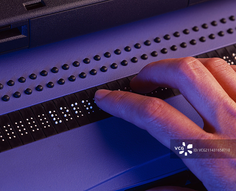 电子盲文系统图片素材