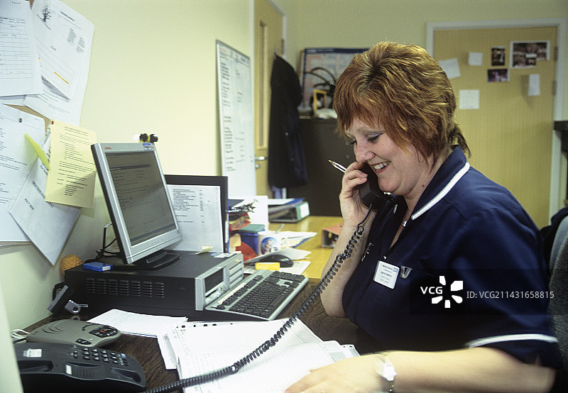 社区护士图片素材