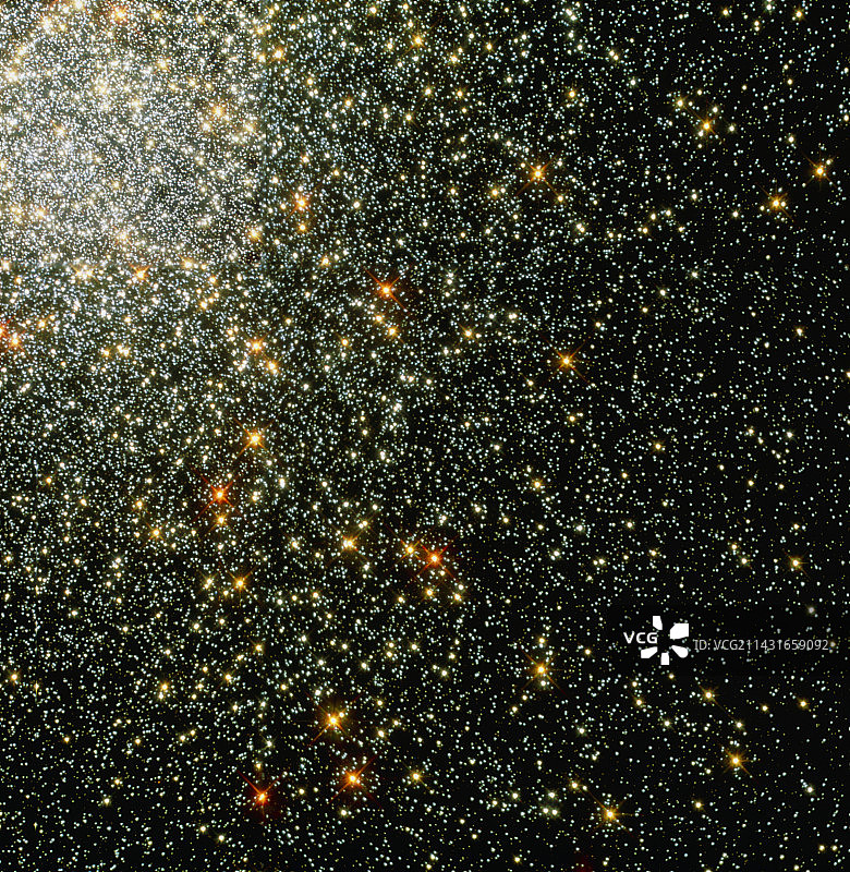 杜鹃座47球状星团图片素材