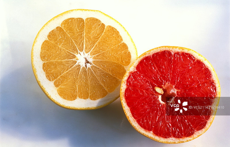 粉白色葡萄柚图片素材