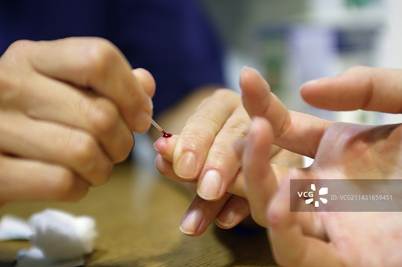 血液采样图片素材