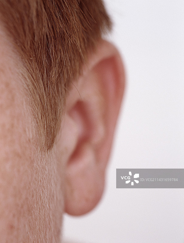 男孩的耳朵图片素材