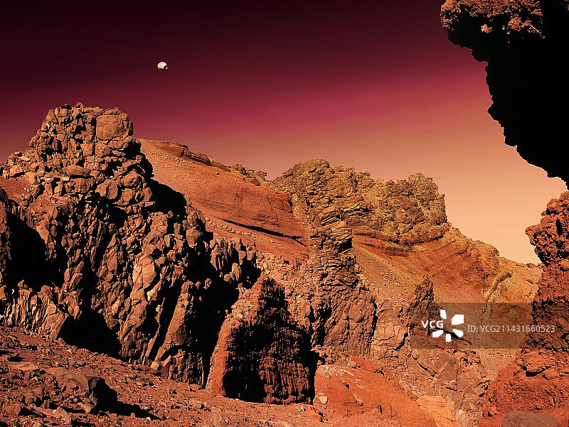 火星景观图片素材