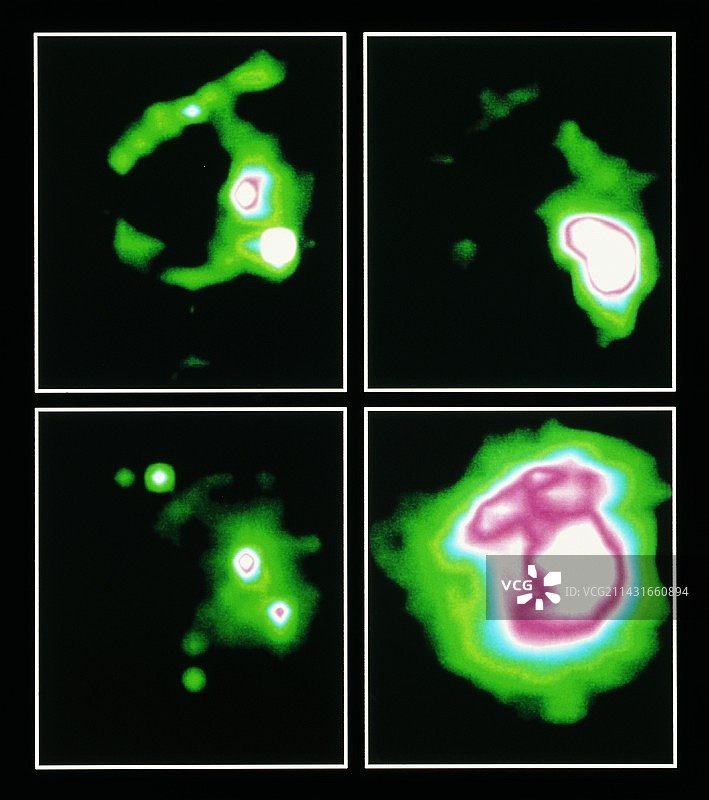 猎户座星云的红外图像图片素材
