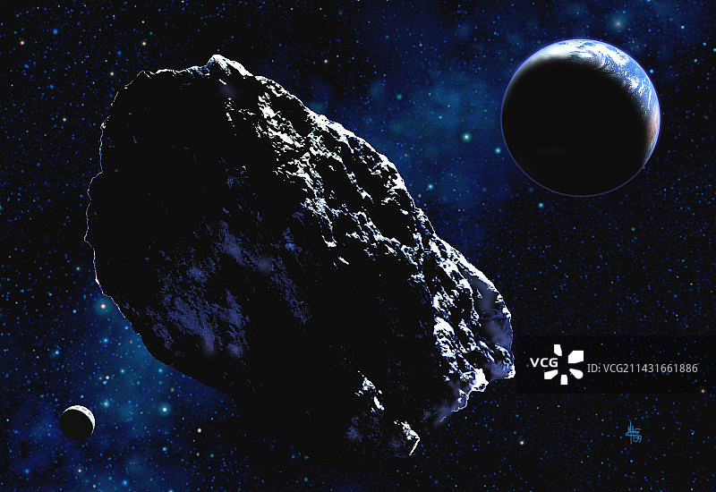 近地小行星图片素材
