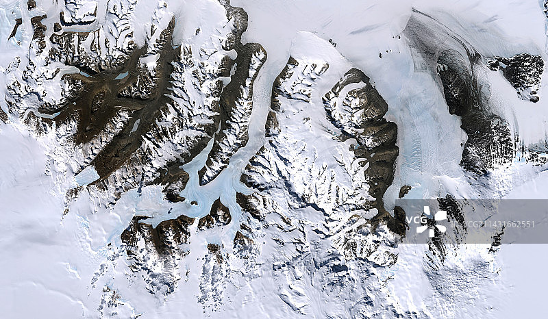 南极洲的干燥山谷图片素材