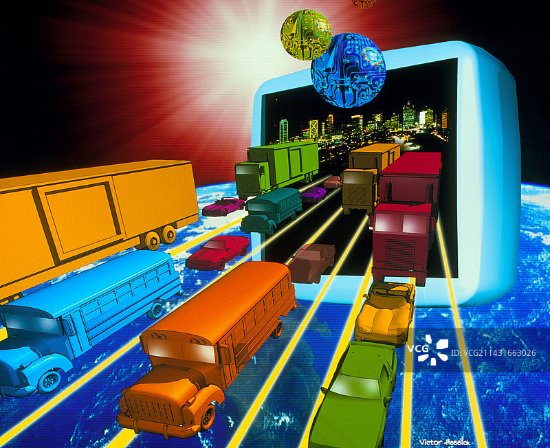 互联网流量图片素材