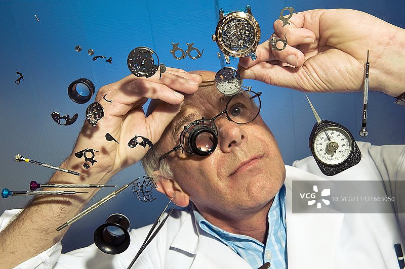 钟表制造图片素材