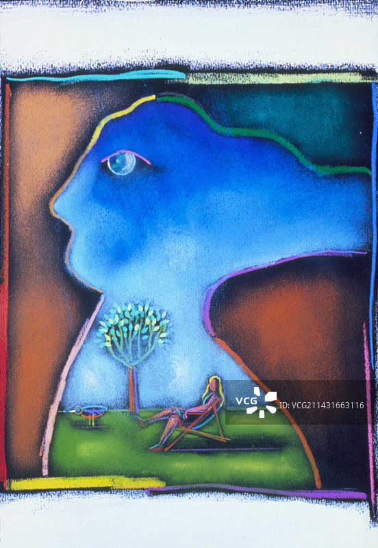 艺术作品：哦，疼痛！图片素材