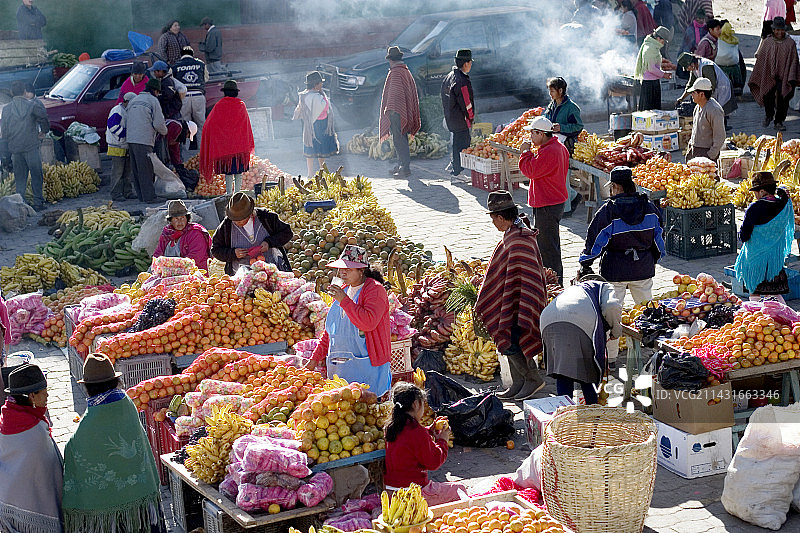 街头市场图片素材