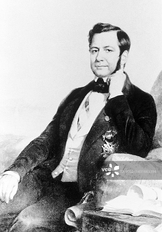 斐迪南·德·雷赛布的画像图片素材