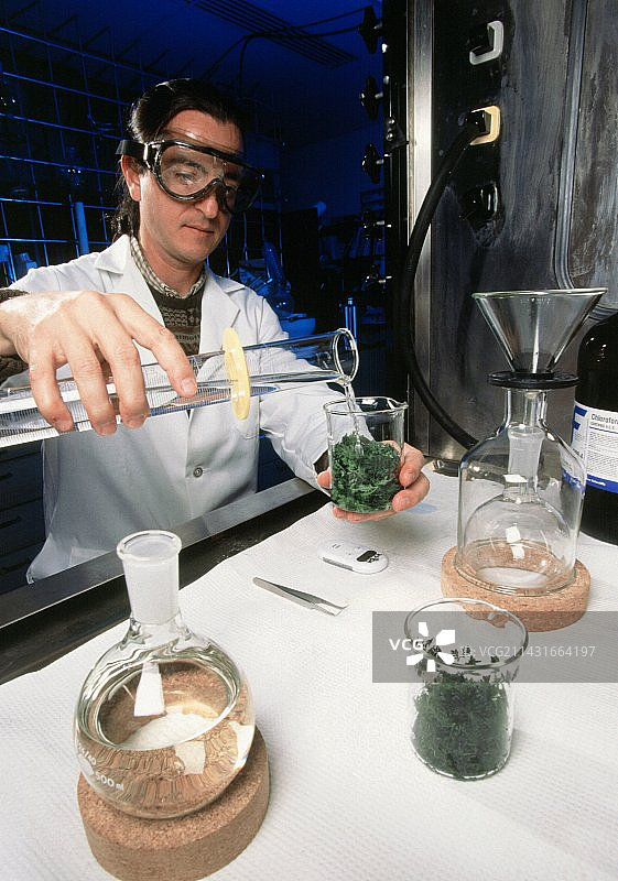 疟疾药物研究图片素材