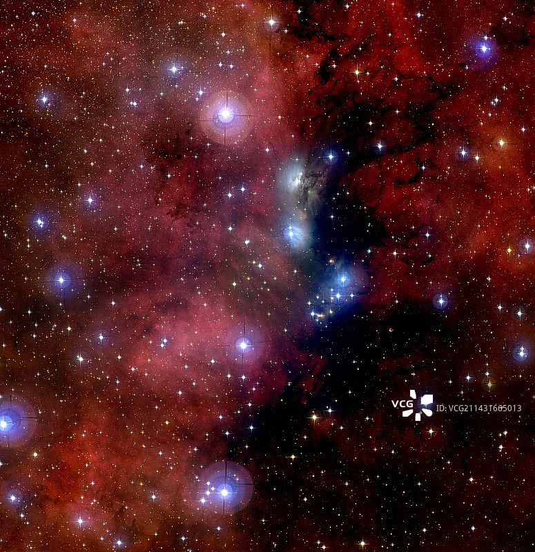 NGC 6914 星云图片素材