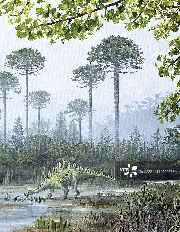 侏罗纪生物艺术作品图片素材