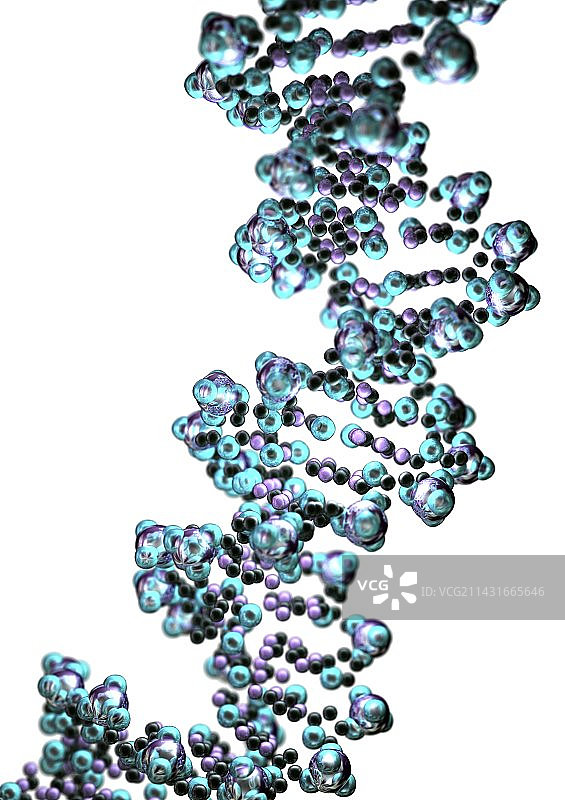 DNA分子概念图图片素材