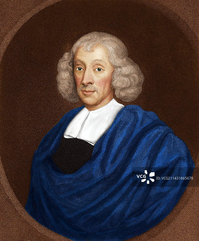 约翰·雷，英国博物学家图片素材