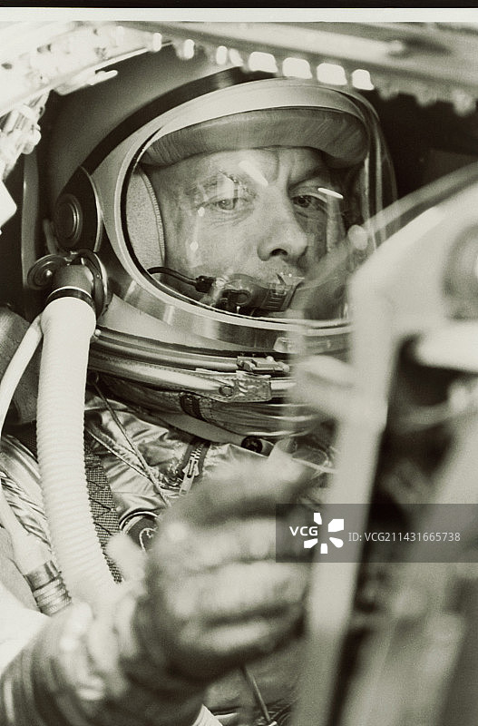 水星计划MR3中的艾伦·谢泼德图片素材