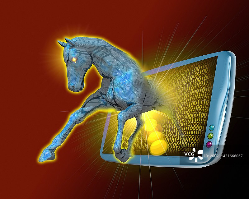 电脑病毒图片素材