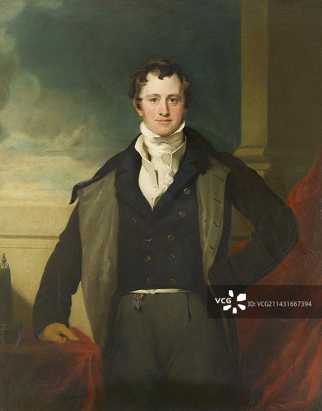 汉弗莱·戴维爵士，英国化学家图片素材