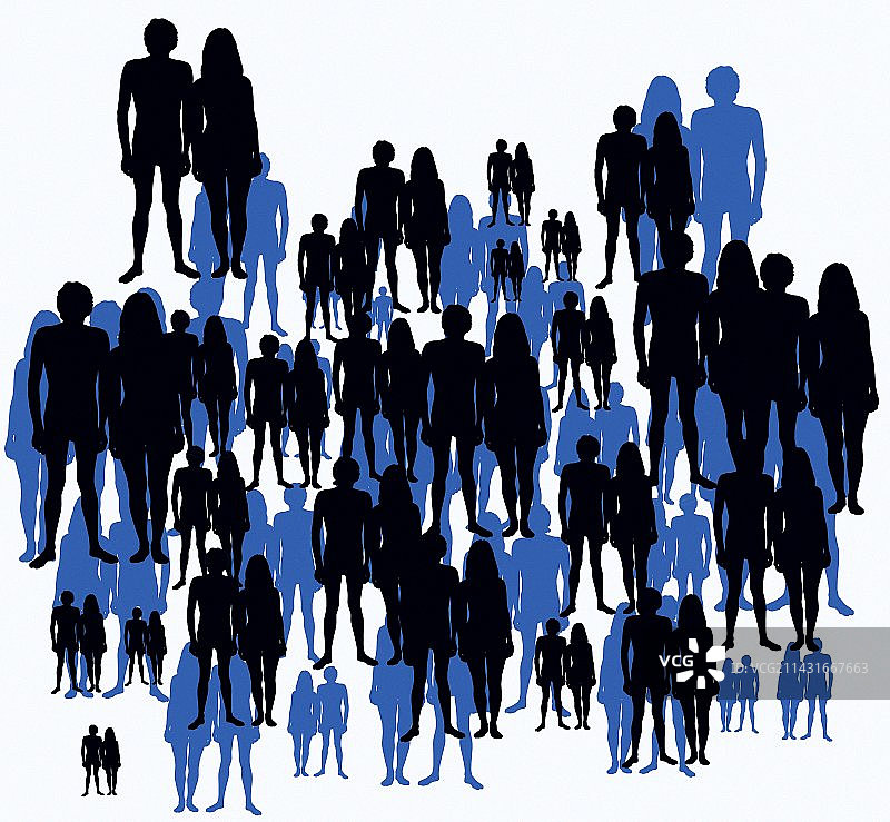 人口过剩概念图图片素材