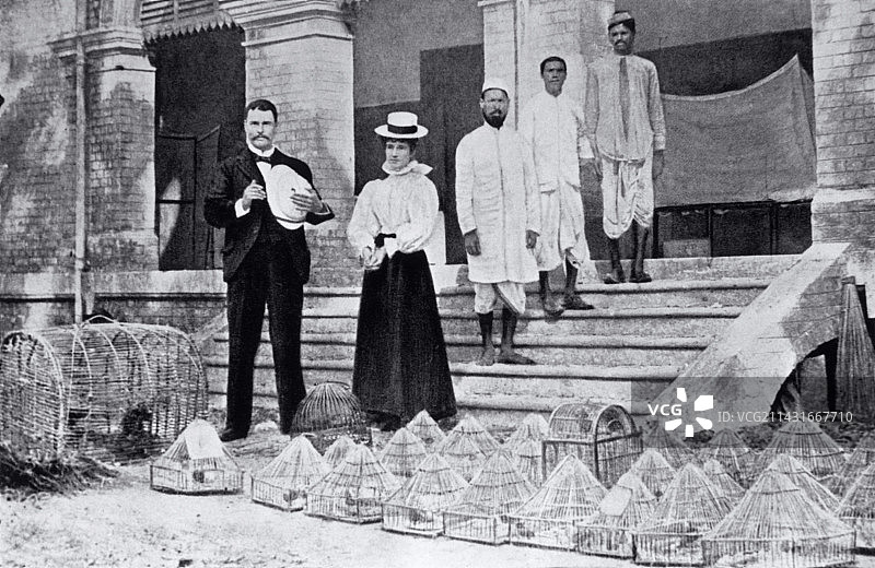 英国医生罗纳德·罗斯爵士图片素材